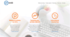Desktop Screenshot of ltweb.cz