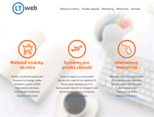 Tablet Screenshot of ltweb.cz